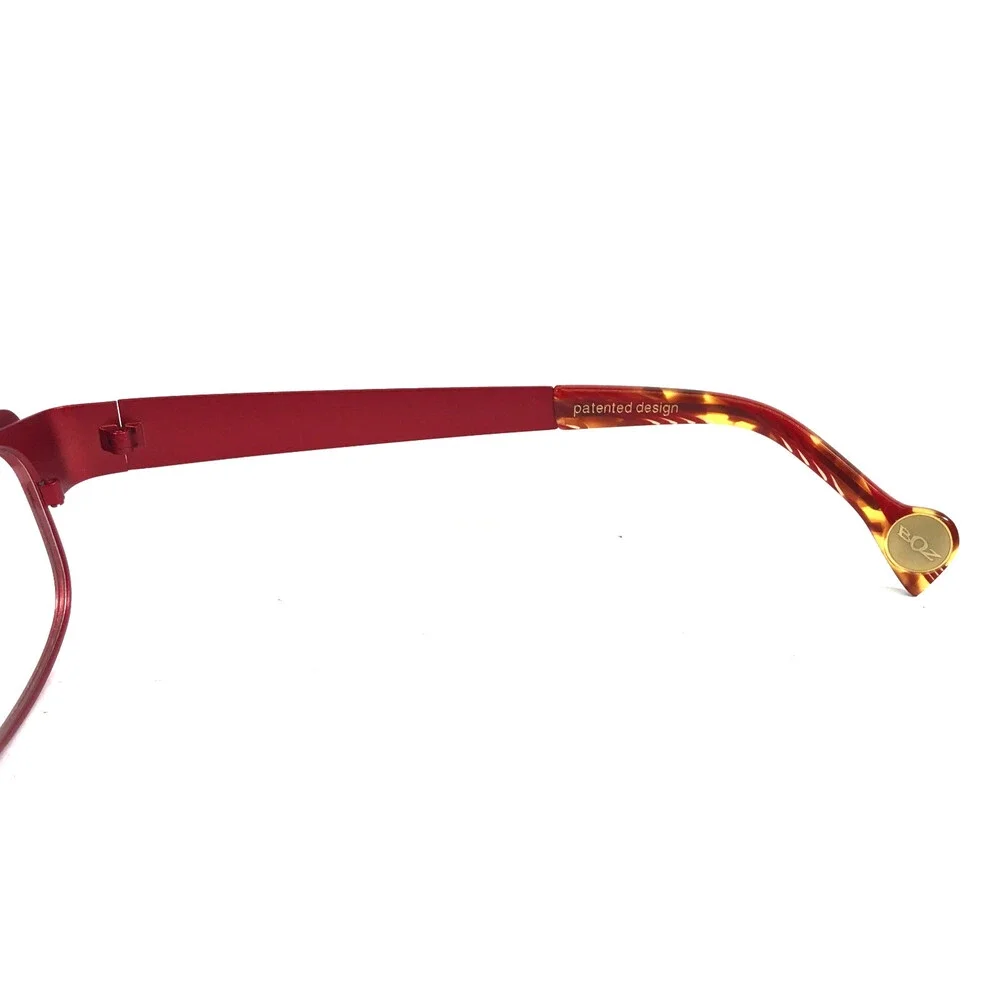 BOZ Eyeglasses Frames WENDY 7530 Matte Plum Purple Red Cat Eye 52-16.5-135